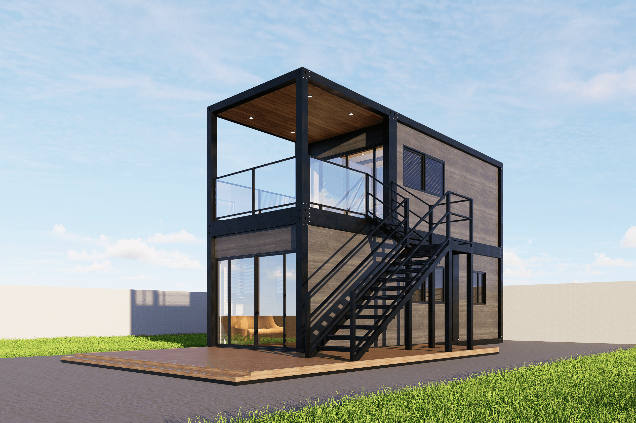 บ้านน็อคดาวน์ชลบุรี แบบที่ 11