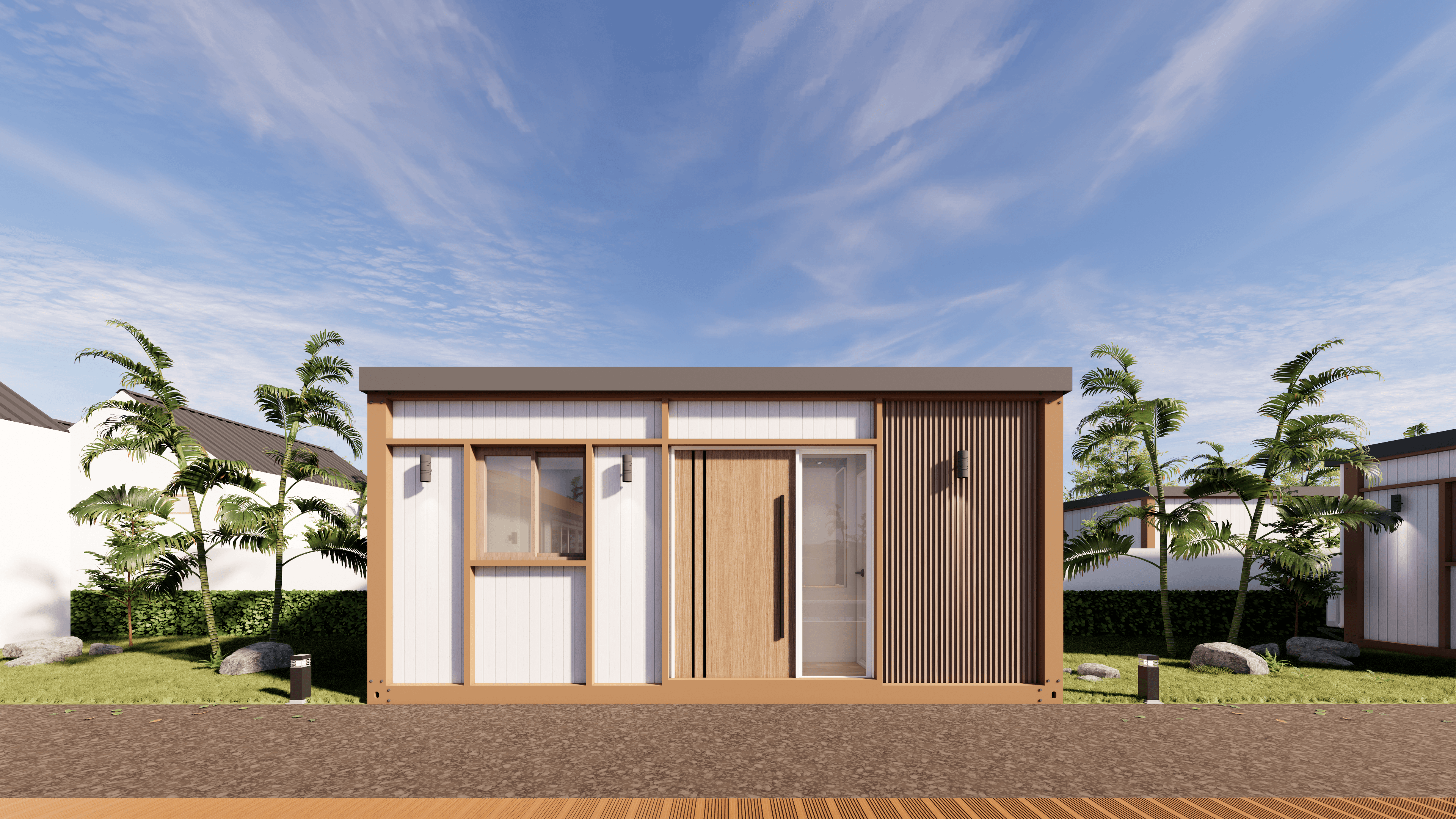 บ้านน็อคดาวน์ชลบุรี แบบที่ 3